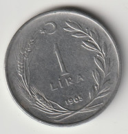 TURKEY 1965: 1 Lira, KM 889a - Türkei