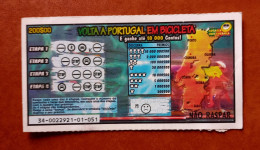 Loterie Instantanée Au Portugal.  Retour Au Portugal à Vélo - Lottery Tickets