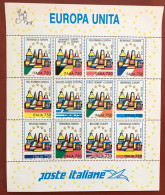 United Europe - Italy - 1993 - European Countries (12 Stamps) - Blocks & Kleinbögen