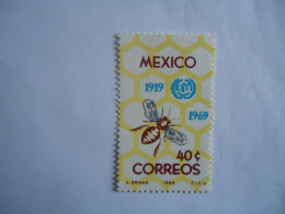 MEXICO MNH  STAMPS  BEES 1969 - Abeilles