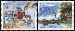 Serbia 2012. EUROPA - Visit Serbia (MNH OG) Set Of 2 Stamps - Serbie