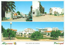 VILA NOVA DE CACELA, Faro - Vários Aspetos Da Vila  (2 Scans) - Faro