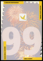 Livret Annuel Des Timbres Suisses, Oblitérées - 1999 - Usati