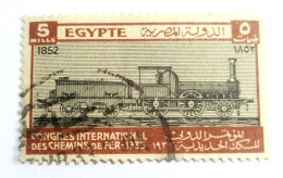 EGYPT 1933 – INTERNATIONAL RAILWAY CONGRESS – SG # 189- VF, Maybe Canceled Abu Simbel - Usados