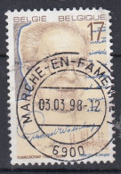 G WALSCHAP 1998 Cachet Marche En Famenne - Oblitérés