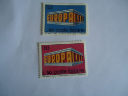 ITALY  MNH 2   STAMPS   EUROPA  1969 - 1969