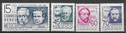 Mexico 1956 4 Stamps Mnh ** 4 Euros - México