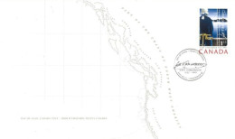 CANADA - 2007, FDC STAMP OF CAPT VANCOUVER, NOT USED. - Cartas & Documentos