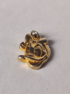 Fève / Fèves 1992 Disney Pendentif Doré Donald * Daisy (T 3184) - Disney