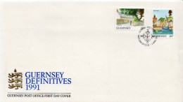 Guernsey Set On FDC - Autres & Non Classés