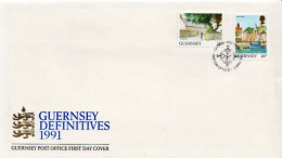 Guernsey Set On FDC - Other & Unclassified