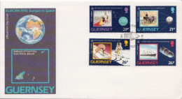 Guernsey Set On FDC - 1991