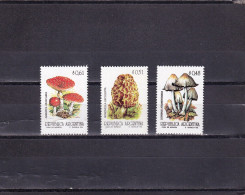 SA04 Argentina 1992 Mushrooms Mint Stamps - Ongebruikt