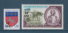 Réunion - YT N° 386 Et 387 ** - Neuf Sans Charnière - 1969 - Unused Stamps