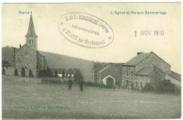 Harre , L'Eglise Et Maison Bonmariage - Manhay