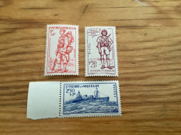 3 Timbres Saint Pierre Et Miquelon No 207/08/09** - Unused Stamps