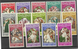 Jordan Set Mnh ** 1966 Michel 14 Euros - Jordania