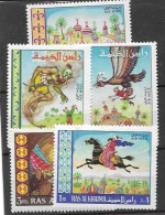 Ras-al-Khaima Mnh **  Tales Set 1967 - Ra's Al-Chaima