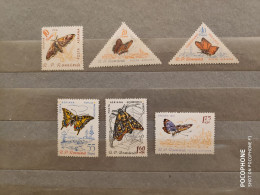 1960	Romania	Butterflies (F88) - Ongebruikt