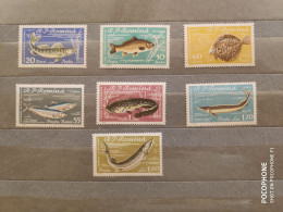 1960	Romania	Fishes (F88) - Ongebruikt