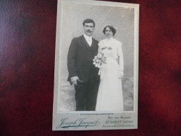 Photo De Mariage En Drôme Nord 1920-1930 - Hauterives