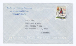 Angola 1965 - Carta A Alemania Occidental - Angola