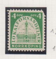 Zweden Lokale Zegel Cat. Facit Sverige 2000 Private Lokaalpost Norrköping Lokalförsandelser 1 - Local Post Stamps