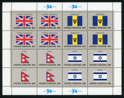 ONU NY Flag Series 1983 MNH Complete Set - Unused Stamps