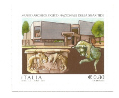 (REPUBBLICA ITALIANA) 2015, MUSEO ARCHEOLOGICO NAZIONALE DELLA SIBARITIDE - Francobollo Nuovo MNH - 2011-20: Mint/hinged