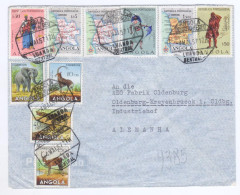 Angola 1957 - Carta  A Alemania - Angola