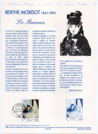 - Document Premier Jour BERTHE MORISOT (1841-1895) - Le Berceau - PARIS 7.10.1995 - - Impressionismo