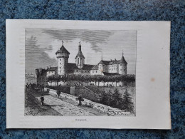 AFFICHE  -  CHATEAU DE BOURGANEUF      DEP 23   ( CREUSE ) - Afiches