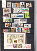 1982 MNH Bund Year Complete According To Michel, Postfris - Neufs