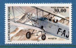 France - Poste Aérienne - YT PA N° 62 ** - Neuf Sans Charnière - 1998 - 1960-.... Neufs