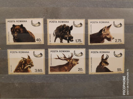 1976	Romania	Animals (F88) - Unused Stamps