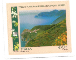 (REPUBBLICA ITALIANA) 2013, PARCO NAZIONALE DELLE CINQUE TERRE - Francobollo Nuovo MNH - 2011-20:  Nuovi
