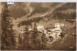 Zinal - Vue Du Village En “village-rue”, Avec Ses Hôtels, Vers 1920 (16'491) - Anniviers