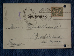 CARTE  PUBLICITAIRE  PAYS BAS Avec  CACHET DE CENSURE  1917 - Lettres & Documents