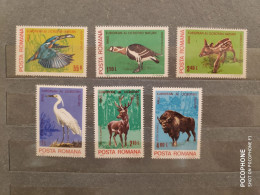 1980	Romania	Animals (F88) - Unused Stamps