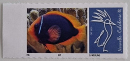 CAGOU PERSONNALISE LOGO POISSON CLOWN BISTRE OPT 2023 EXTRAIT D'UNE FEUILLE DE 25 TIMBRES TB - Neufs