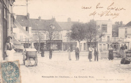 NEAUPHLE  LE  CHÂTEAU  -   YVELINES  -   (78)  -  CPA  ANIMEE DE  1905  -   LA  GRANDE  RUE. - Neauphle Le Chateau