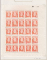 Zweden Lokale Zegel Cat. Facit Sverige 2000 Private Lokaalpost Stockholmpost 3 Volledig Vel - Local Post Stamps