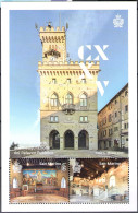 2019 San Marino Foglietto "125. Anniversario Inaugurazione Palazzo Governo" - MNH** - Blokken & Velletjes