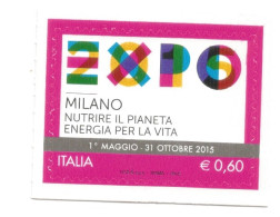 (REPUBBLICA ITALIANA) 2012, EXPO MILANO - Francobollo Nuovo MNH - 2011-20: Neufs