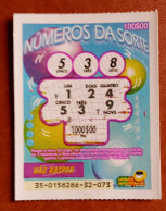 Loterie Instantanée Au Portugal.  Numéros Chanceux - Lottery Tickets