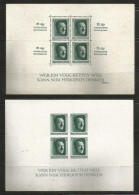 1937 Block 6p Vert Foncé - Blocks & Sheetlets