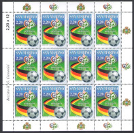 2006 San Marino, Germania Campione Del Mondo, N. 2102 - Minifoglio Di 12 Serie, MNH** - Hojas Bloque