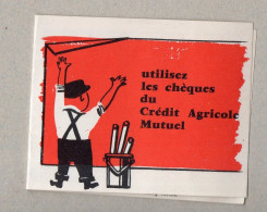 Calendrier 1961 CREDIT AGRICOLE MUTUEL  (PPP46955) - Petit Format : 1961-70