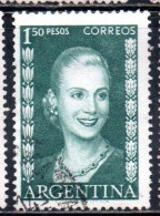 ARGENTINA 1952 EVA PERON 1.50p USED USADO OBLITERE' - Usati