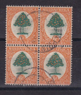 D 783 / AFRIQUE DU SUD / N° 18/21 BLOC DE 4 OBL - Used Stamps